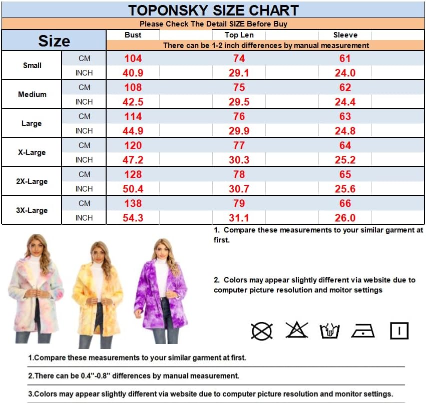 Womens Winter Warm Lapel Faux Fur With Inner Lining & Buttons Coats - Image 5